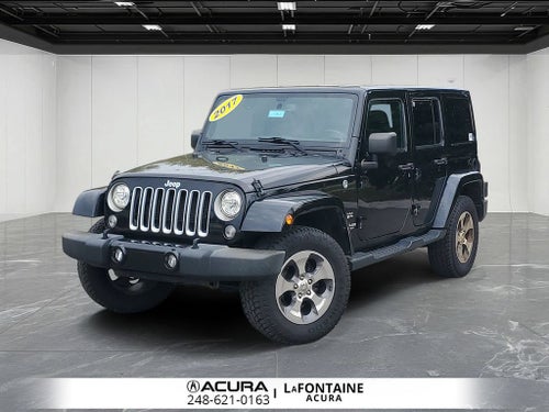 2017 Jeep Wrangler Unlimited Sahara