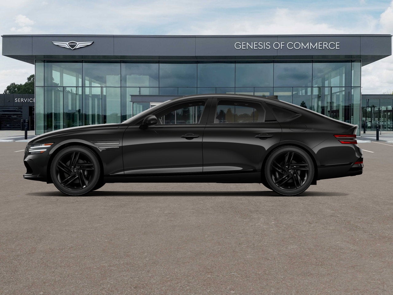 2027 Genesis G80 3.5T PRESTIGE BLACK