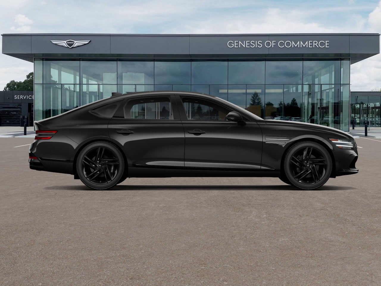 2027 Genesis G80 3.5T PRESTIGE BLACK