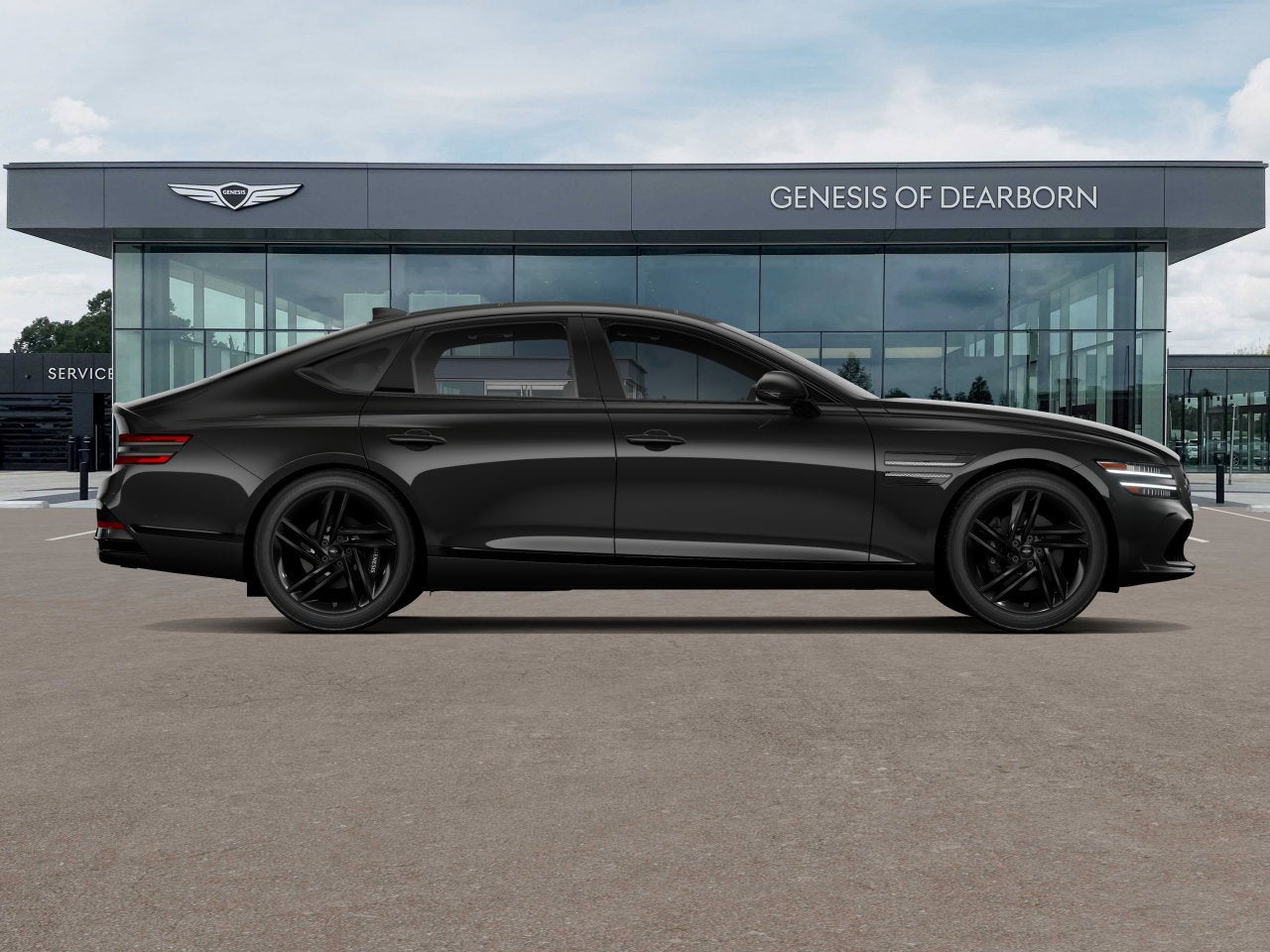 2027 Genesis G80 3.5T PRESTIGE BLACK