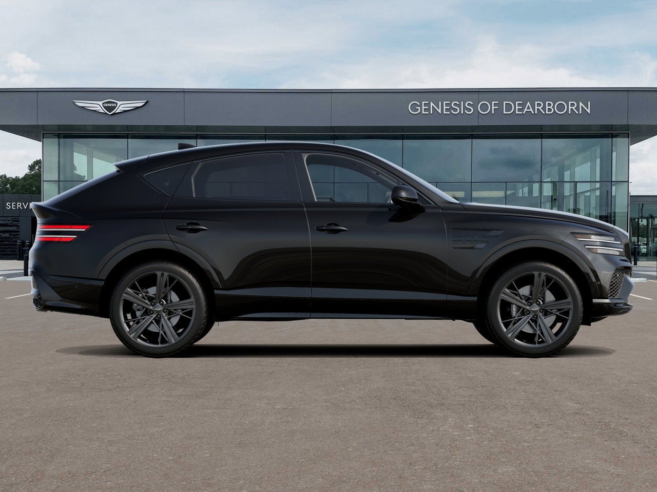 2027 Genesis GV80 Coupe 3.5T E-SC MHEV BLACK