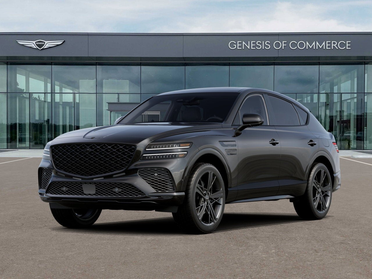2027 Genesis GV80 Coupe 3.5T E-SC MHEV BLACK
