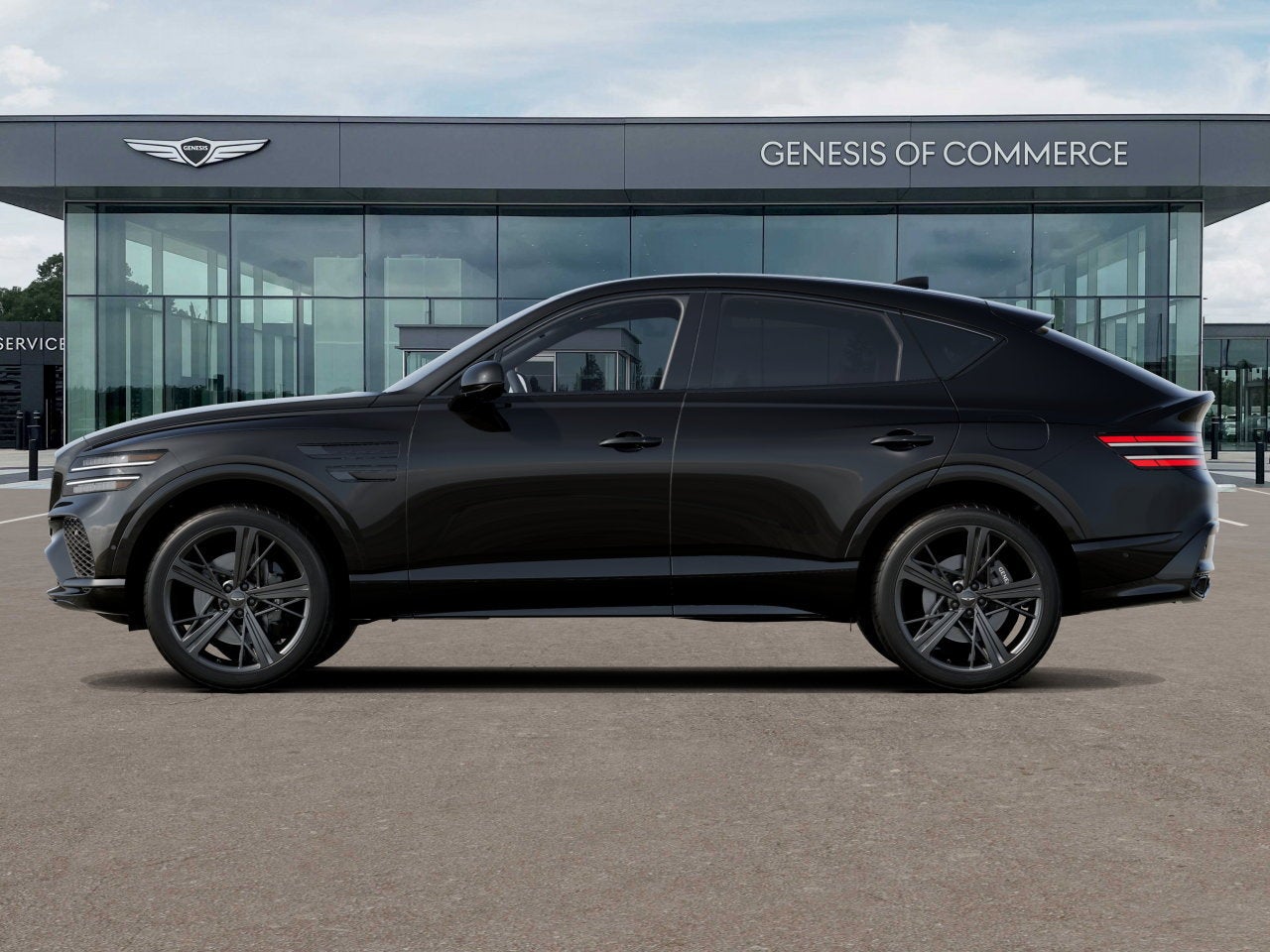 2027 Genesis GV80 Coupe 3.5T E-SC MHEV BLACK