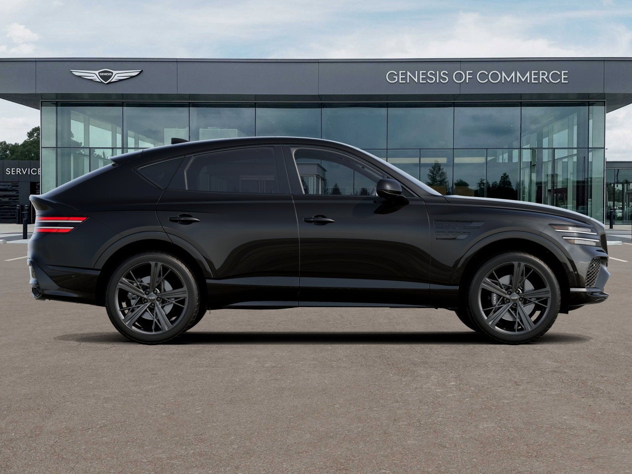 2027 Genesis GV80 Coupe 3.5T E-SC MHEV BLACK